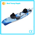 Double Seat High Quality Sit on Top Plastic Fishing Kayak for Sale